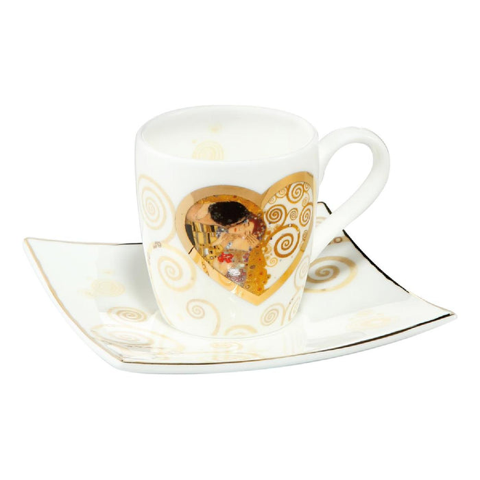 Goebel Gustav Klimt  - "Heart Kiss" - Espressotasse