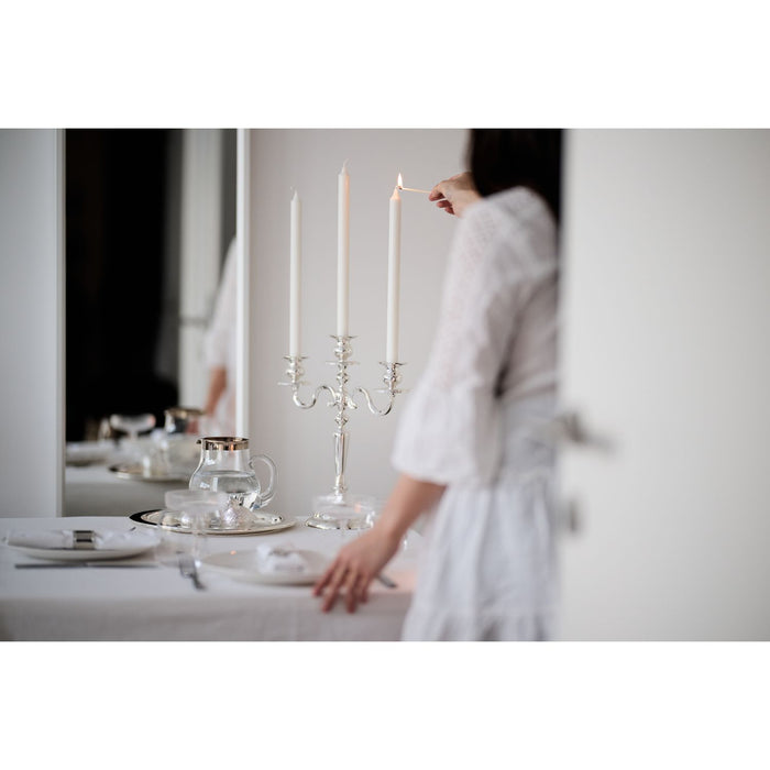 EDZARD Leuchter Regina 3-flammig H 36 cm