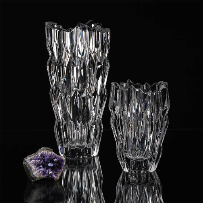 Vase oval 255/152 16 cm Quartz
