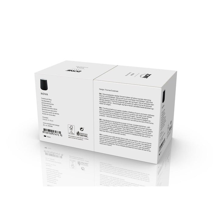 Zone Denmark Zahnbürstenbecher Nova Black
