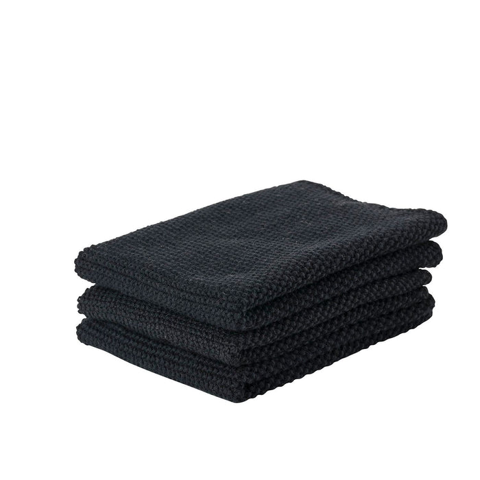 Zone Denmark Putzlappen 3 Stck Black