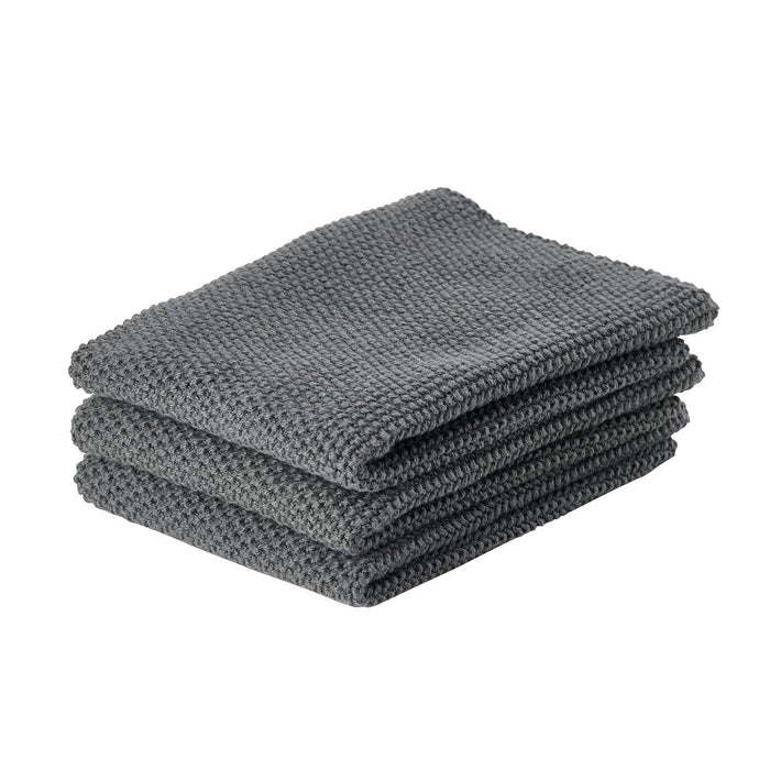 Zone Denmark Putzlappen 3 Stck Anthracite