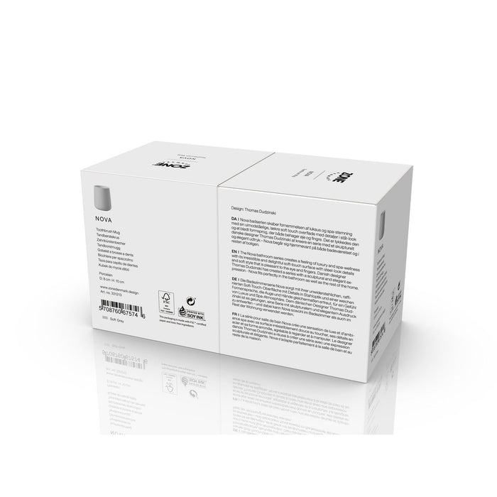 Zone Denmark Zahnbürstenbecher Nova Soft Grey