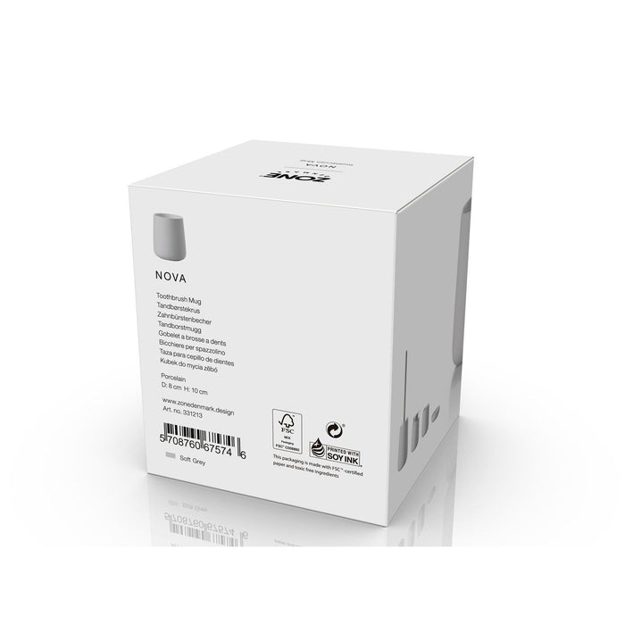 Zone Denmark Zahnbürstenbecher Nova Soft Grey
