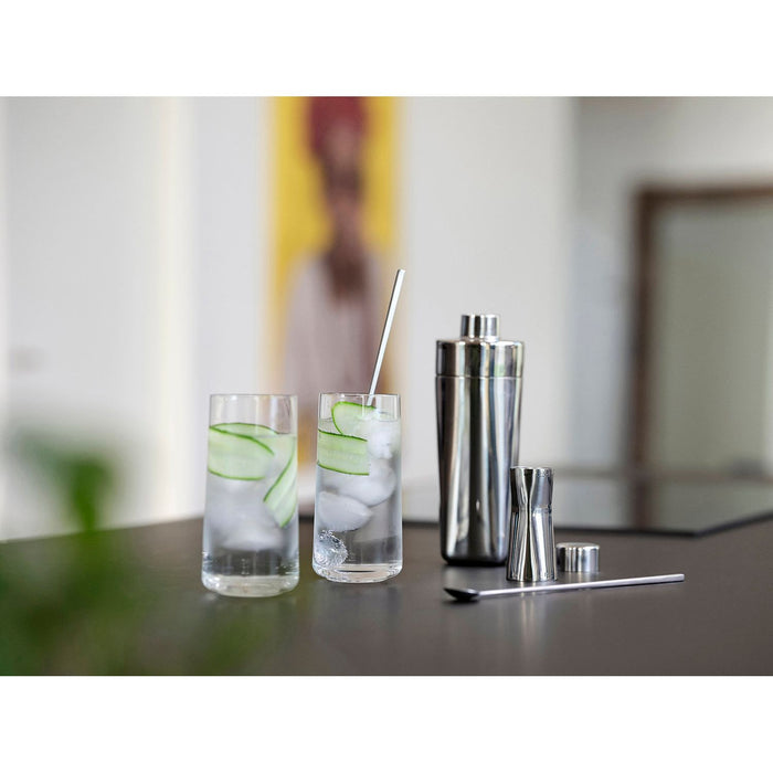 Zone Denmark Shaker Rocks 400 ml Polished Steel