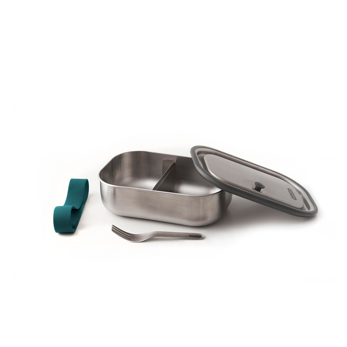 BLACK+BLUM Edelstahl Lunchbox, groß, Ozean, 1000 ml