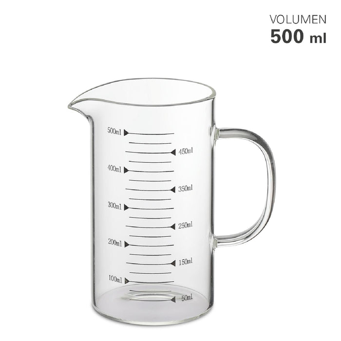 Messbecher Glas 0,5 Liter