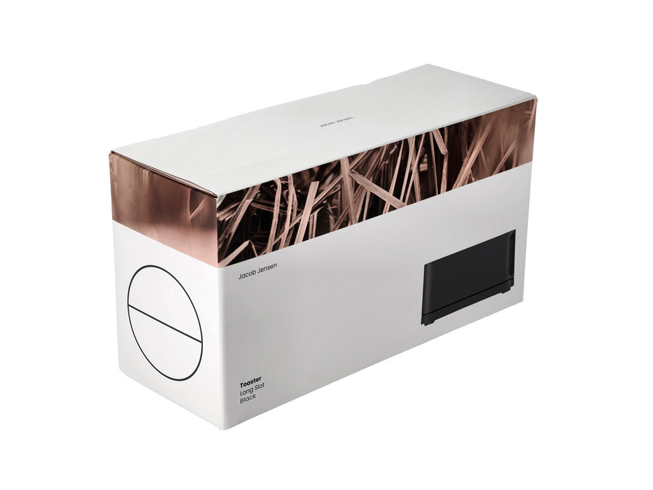 Jacob Jensen Toaster Long Slot Black