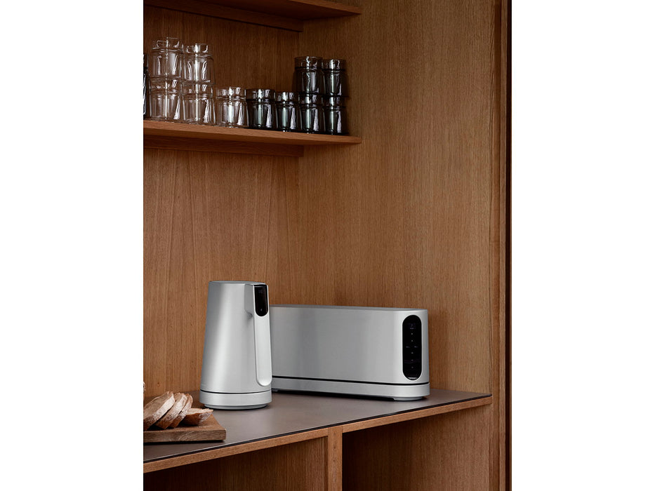 Jacob Jensen Toaster Long Slot Silver