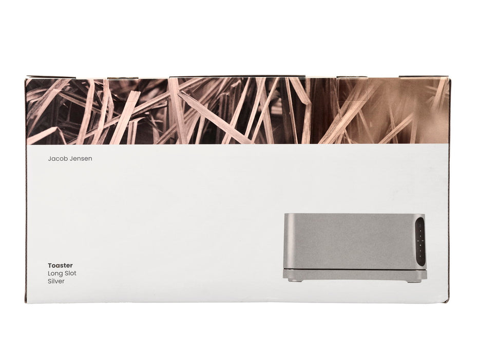 Jacob Jensen Toaster Long Slot Silver
