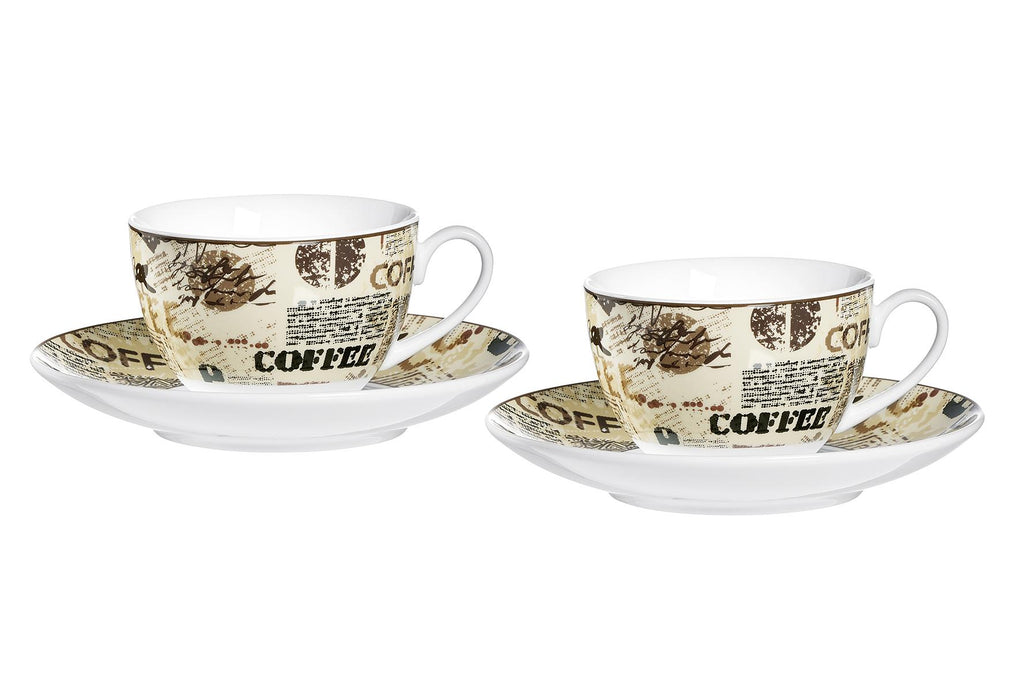 RITZENHOFF & BREKER Cappuccinotasse Crema 2er