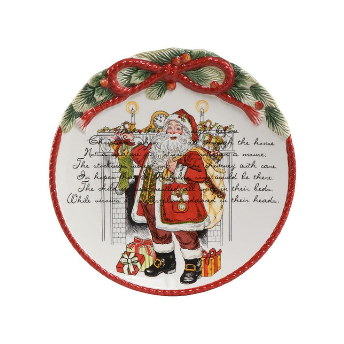 Goebel Fitz & Floyd Christmas Collection Weihnachtsteller - Teller