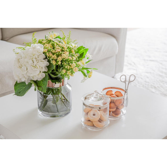 EDZARD Vase Gabi H 19 cm dunkel