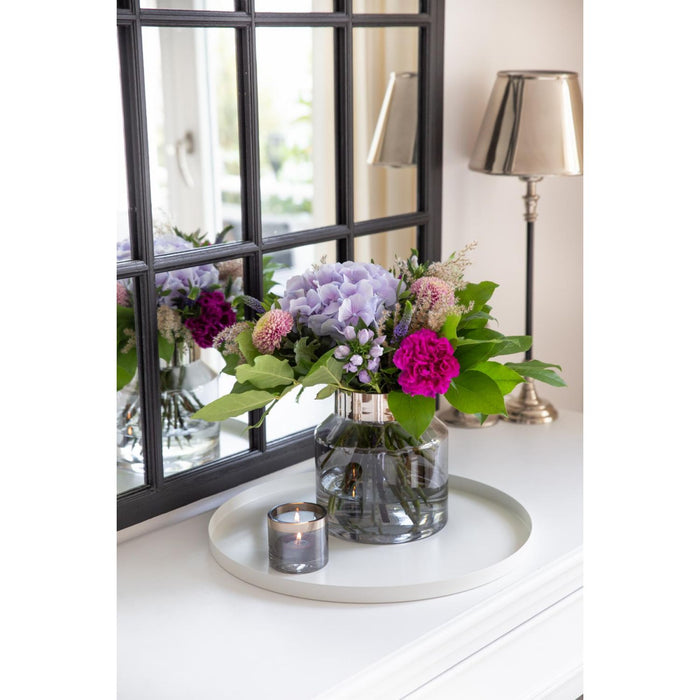 EDZARD Vase Gabi H 19 cm dunkel