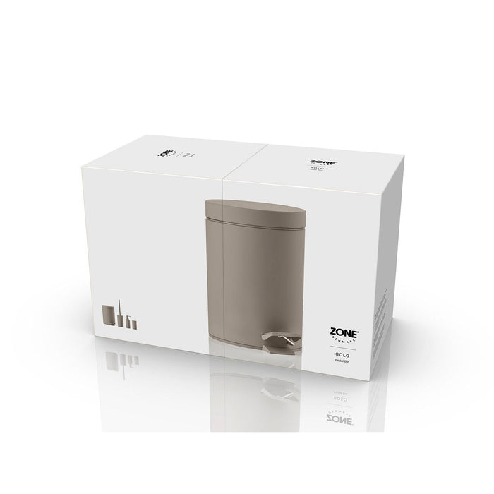 Zone Denmark Pedaleimer Solo Taupe 3 L
