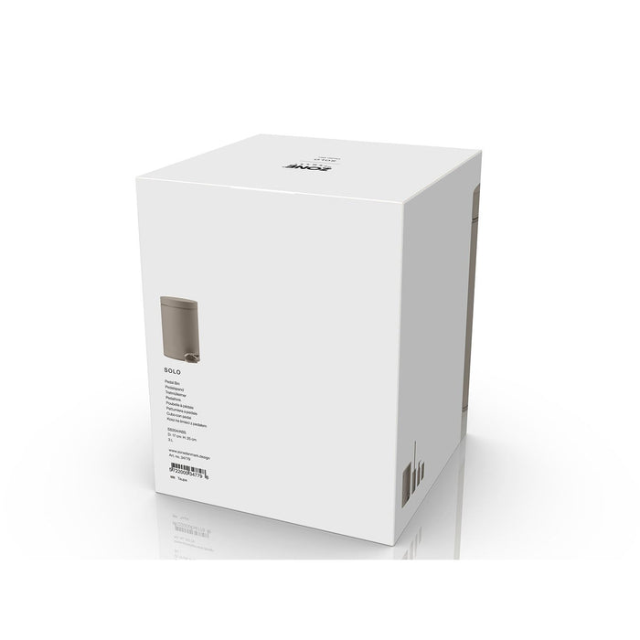 Zone Denmark Pedaleimer Solo Taupe 3 L