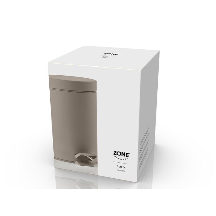 Zone Denmark Pedaleimer Solo Taupe 3 L