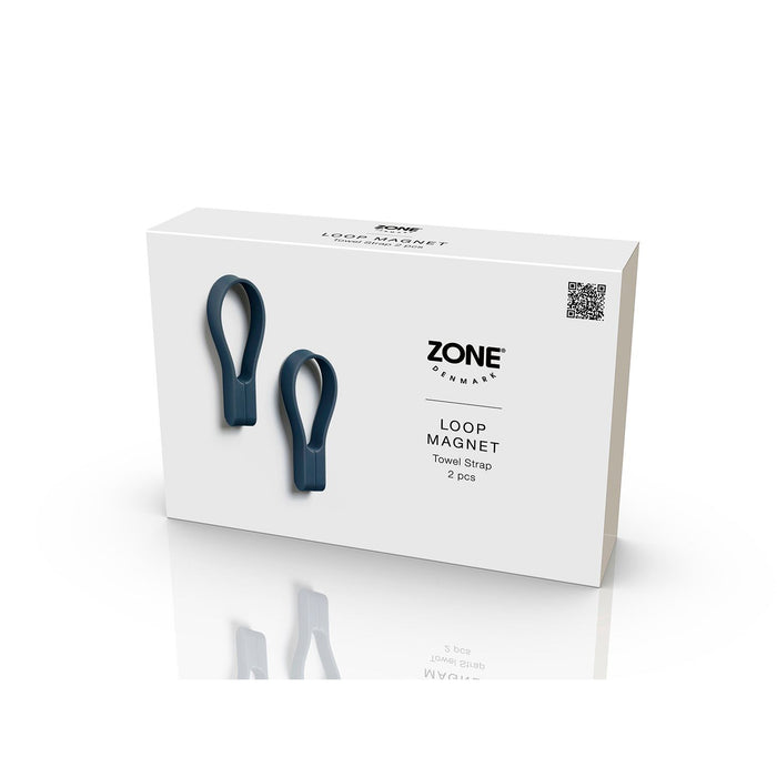Zone Denmark Handtuchhalter Loop magnet 2 Stck. Royal Blue