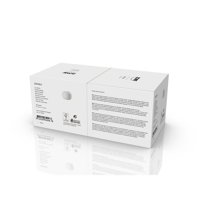 Zone Denmark Gefäß mit Deckel Sensu 10 x 7,5 cm White