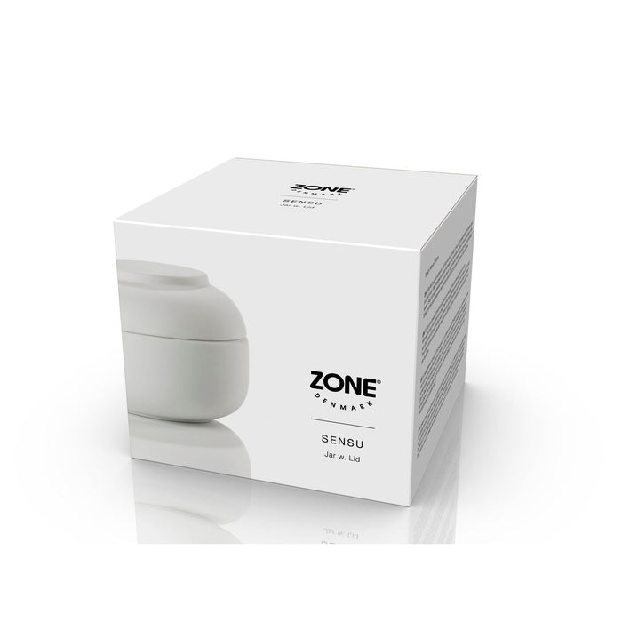 Zone Denmark Gefäß mit Deckel Sensu 10 x 7,5 cm White