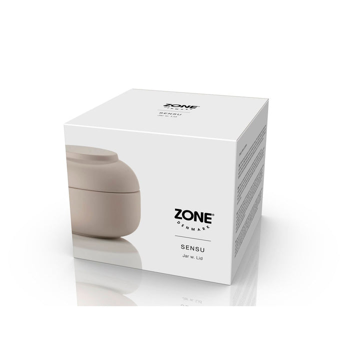 Zone Denmark Gefäß mit Deckel Sensu 10 x 7,5 cm Sand