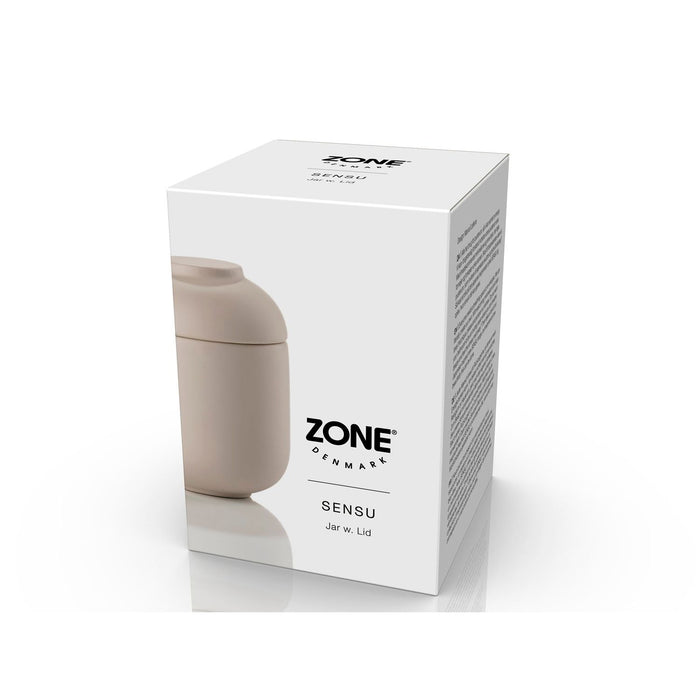 Zone Denmark Gefäß mit Deckel Sensu 6,5 x 9 cm Sand