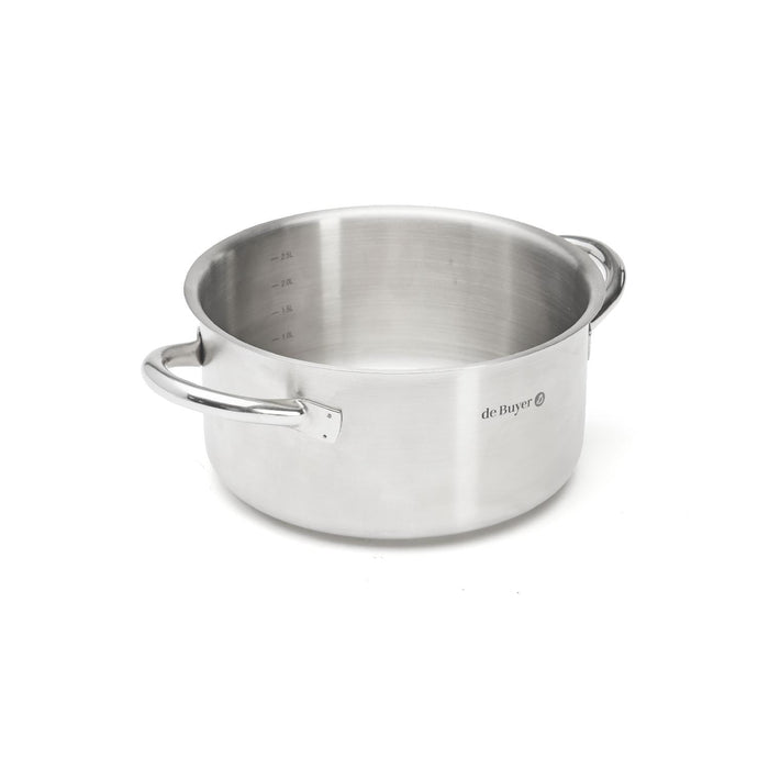 De Buyer BRATENTOPF O/DECKEL PRIM APPETY 20 CM
