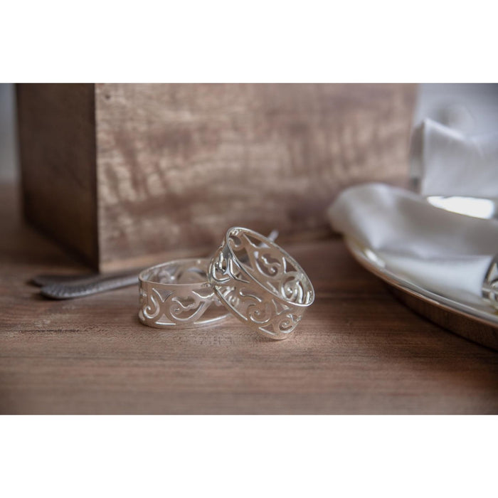 EDZARD Serviettenring Vita 4er Satz L 5 cm