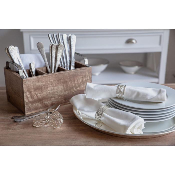 EDZARD Serviettenring Vita 4er Satz L 5 cm