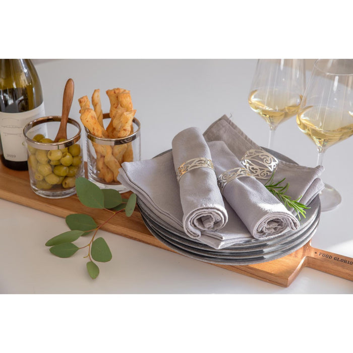 EDZARD Serviettenring Vita 4er Satz L 5 cm