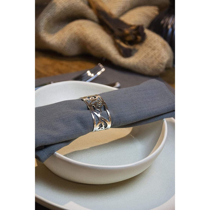 EDZARD Serviettenring Vita 4er Satz L 5 cm