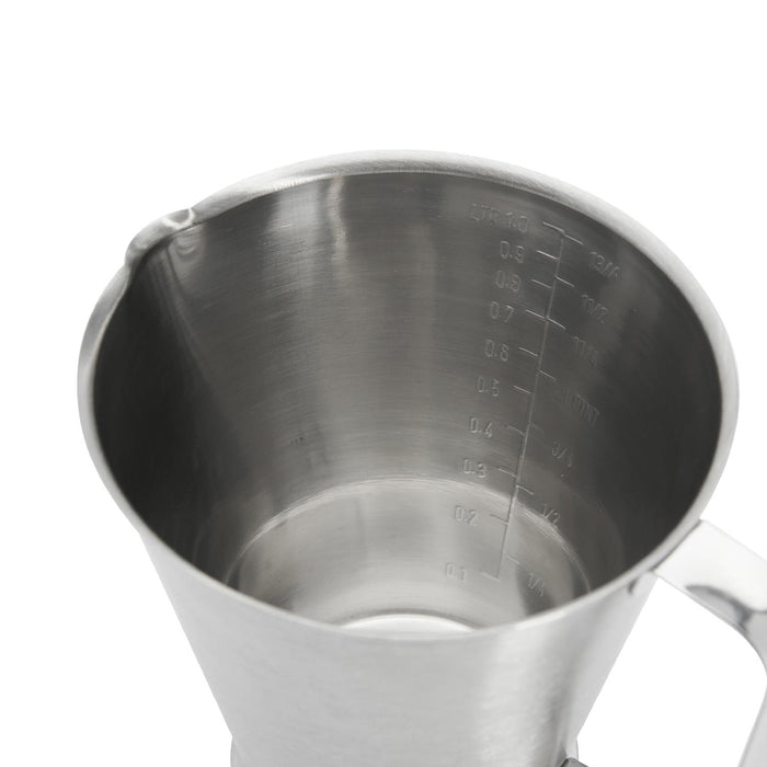 De Buyer MESSBECHER MIT RINGFUß UND AUSGIEßER, Ø 13,5 CM