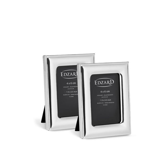 EDZARD Fotorahmen Adria 2er Satz 4x6 cm