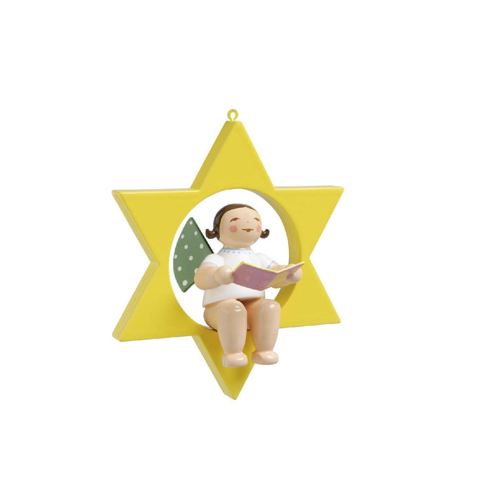 Wendt & Kühn Engel mit Liederbuch, im Stern