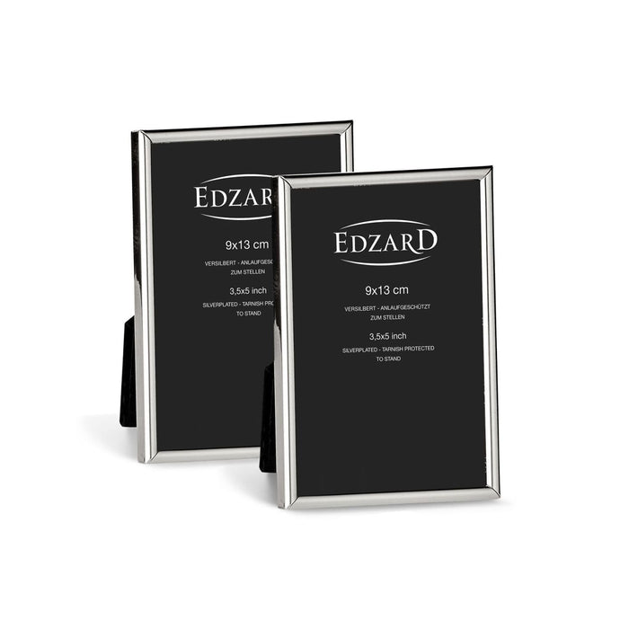 EDZARD Fotorahmen 2er Set Genua 9x13 cm