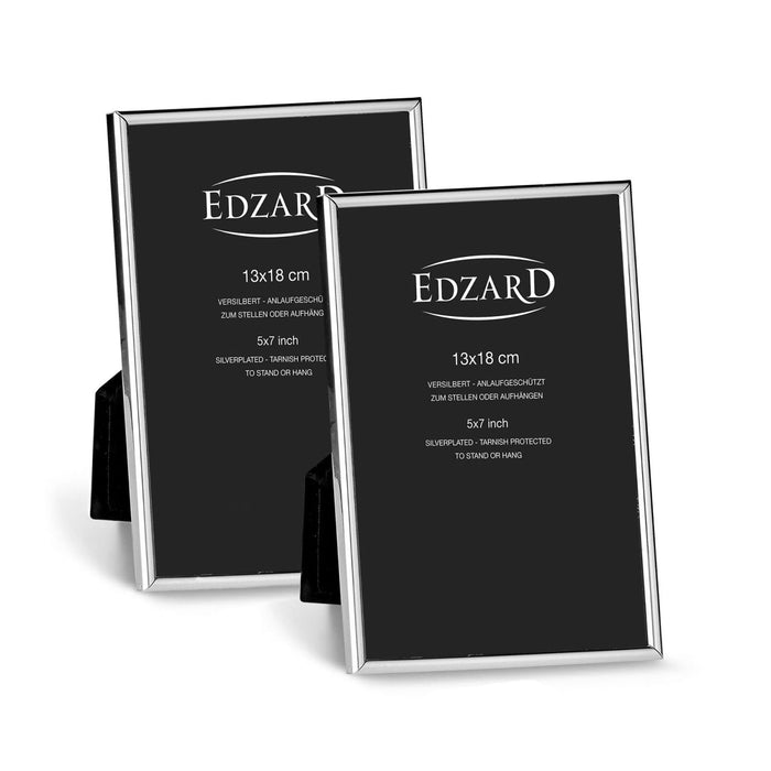 EDZARD Fotorahmen 2er Set Genua 13x18 cm