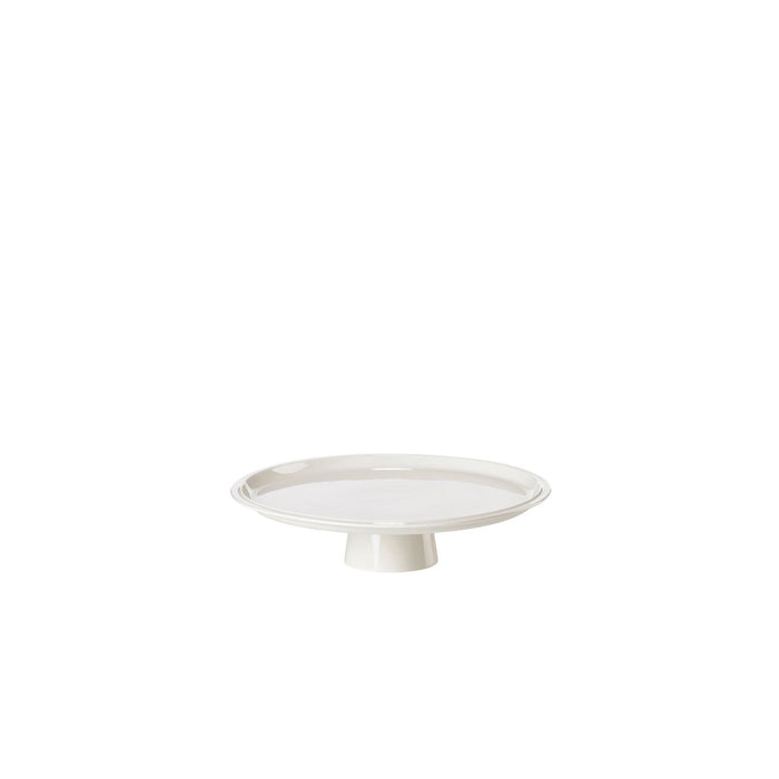 Zone Denmark Tortenplatte Eau 32 cm Offwhite Porzellan