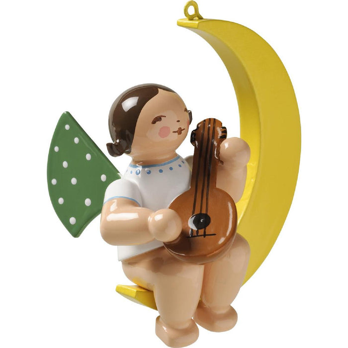 Wendt & Kühn Engel mit Mandoline. im Mond