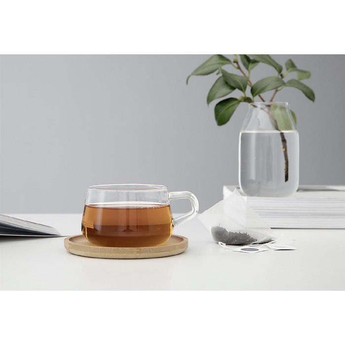 Teebecher Glas/Bambus 250ml