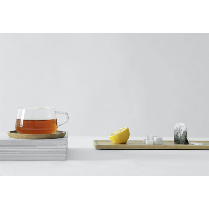 Teebecher Glas/Bambus 250ml