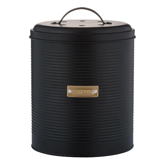TYPHOON OTTO Kompostbehälter, schwarz, 2,5 Liter