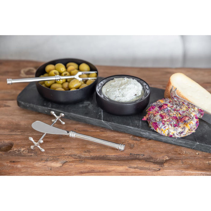 EDZARD Messerbank Kreuz 6er Satz L 7 cm