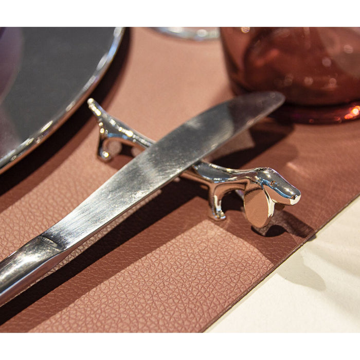 EDZARD Messerbank Hund 6er Satz L 9 cm