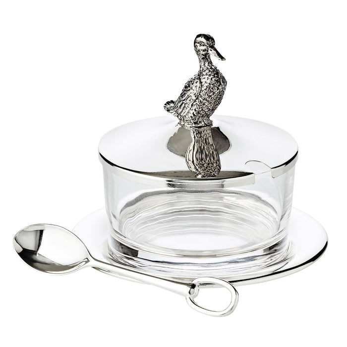 EDZARD Marmeladenglas Ente H 12 cm