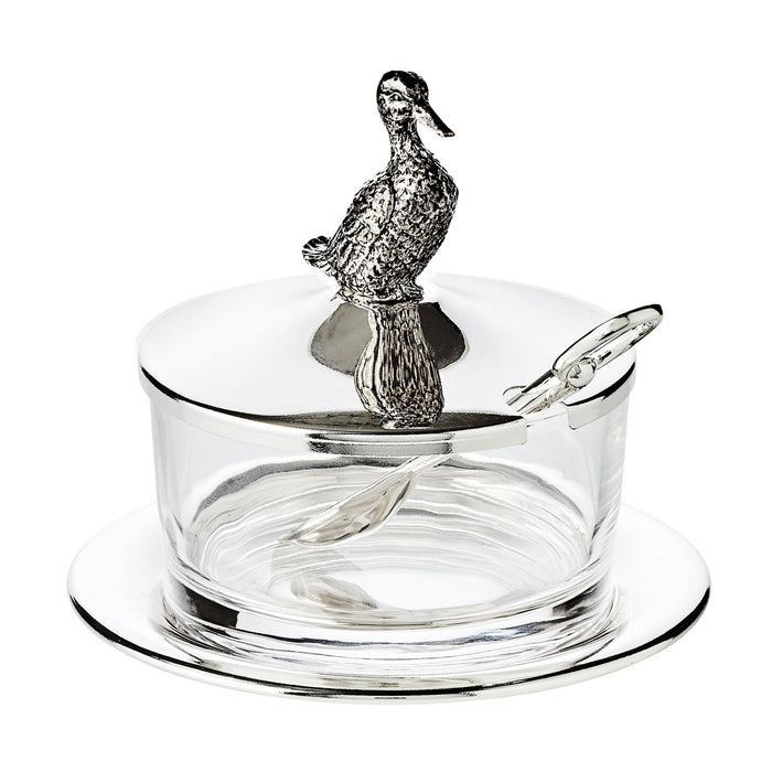 EDZARD Marmeladenglas Ente H 12 cm