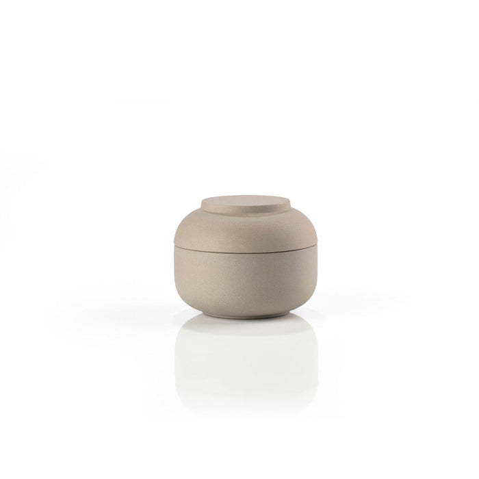 Zone Denmark Gefäß mit Deckel Sensu 10 x 7,5 cm Taupe