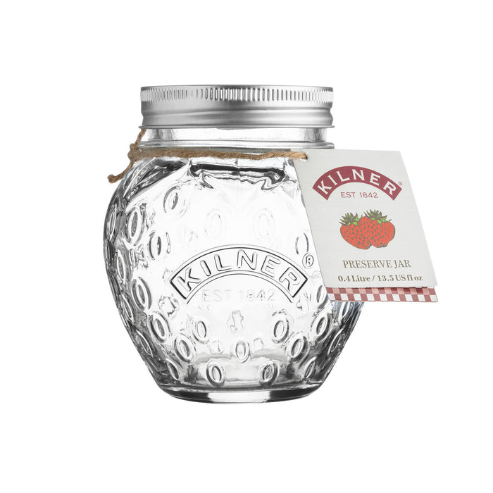 KILNER Marmeladenglas, Erdbeere, 400  ml