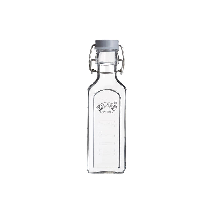 KILNER Glasflasche mit Bügelverschluß, eckig, 300 ml