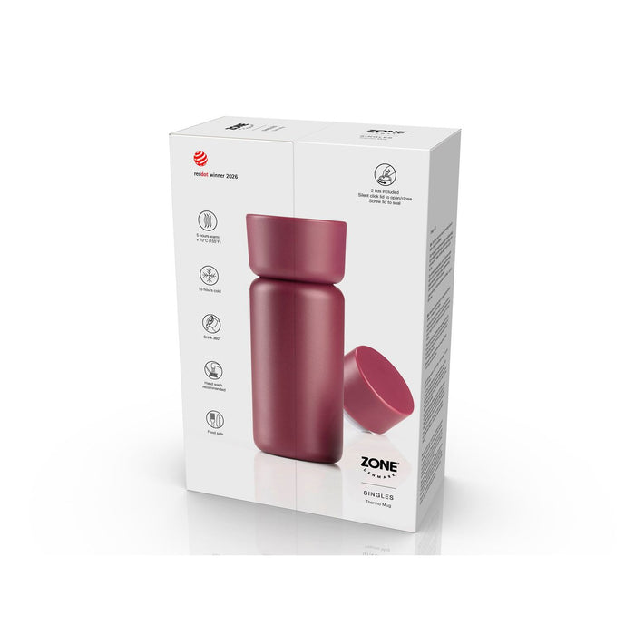 Zone Denmark Thermobecher Singles 400 ml Mulberry