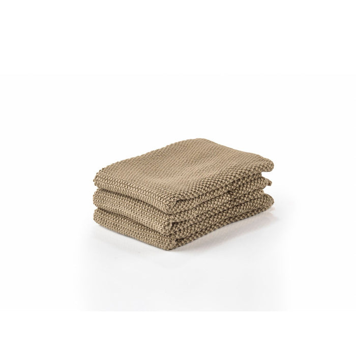 Zone Denmark Putzlappen 3 Stck. Khaki